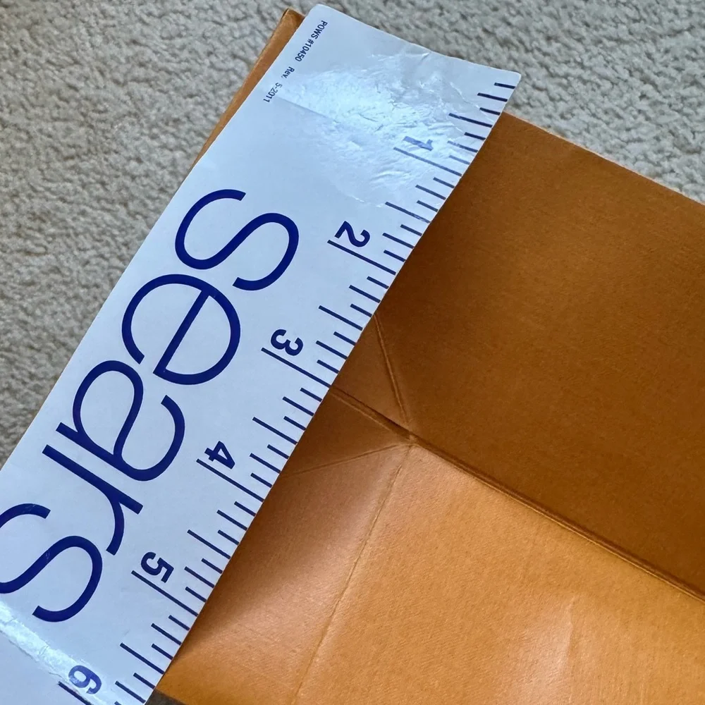 Louis Vuitton Orange Shopping Bag